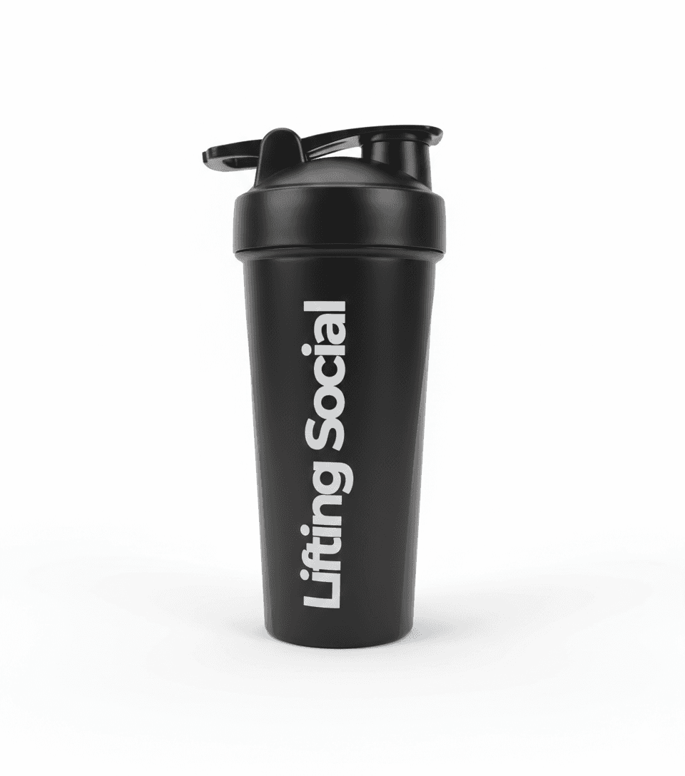 Lifting Social Elite Gym Shaker Front View